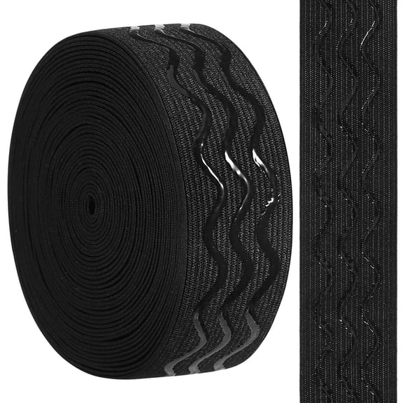 Beaupretty Elastic Band Black Nylon Nonslip High-Strength for Sewing Use