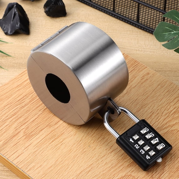 Beaupretty 1Set Hose Spigot Lock Outdoor Metal Cover with Water Saving Design and Secure Combination Lock