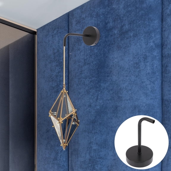 Beaupretty 1Set High Class Metal Wall Light Pole with Easy Installation for Home Lamp Hanging