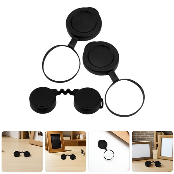 Beaupretty Black Rubber Objective Lens Covers for Telescope Protection 1Set