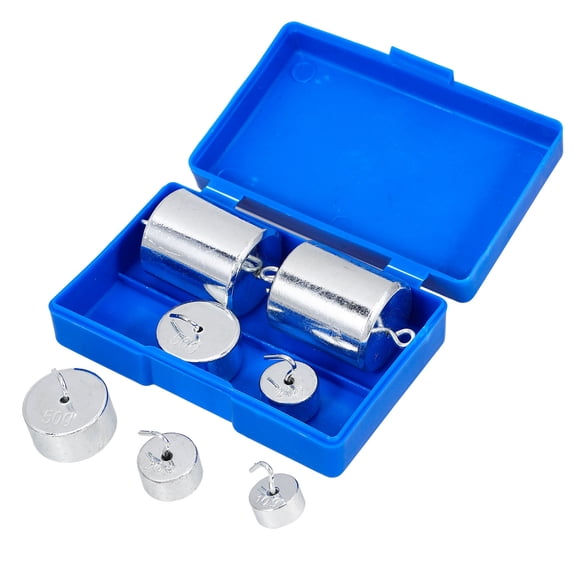 Beaupretty 1 Set Hanging Weights Physics Weight Set Iron Silver Laboratory Equipment