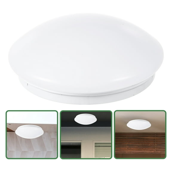 Beaupretty Modern White Pc Ceiling Light Cover Easy to Install and Clean for Daily Use 1Set