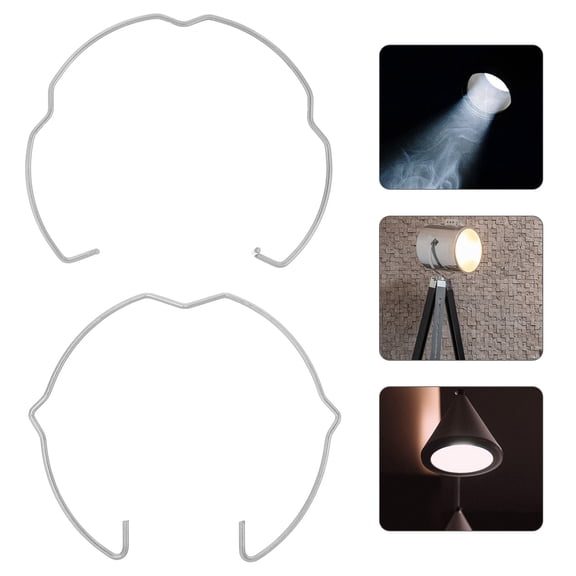 Beaupretty 1 Set Detachable Lamp Shade Holder Steel Spotlight Fixing Clip for Spotlights Accessory
