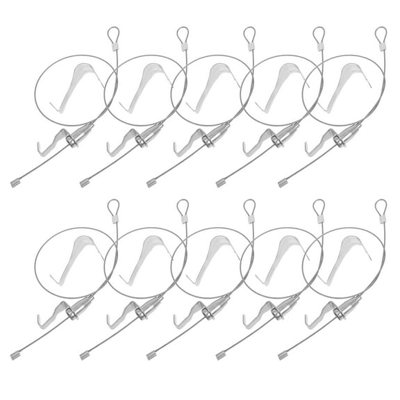 Beaupretty Stainless Steel Picture Hanging Wire Kit Simple to Use 10Sets