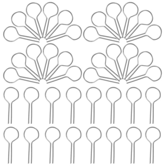 Beaupretty Heat Resistant Needle Metal Pottery Firing Tool Silver for Home Kiln Work