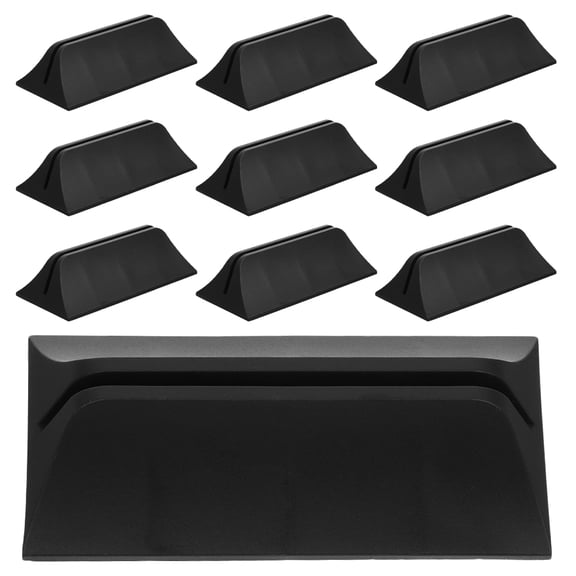 Beaupretty Adjustable Screen Divider Clamp Black Plastic Secure Attachment 10Pcs