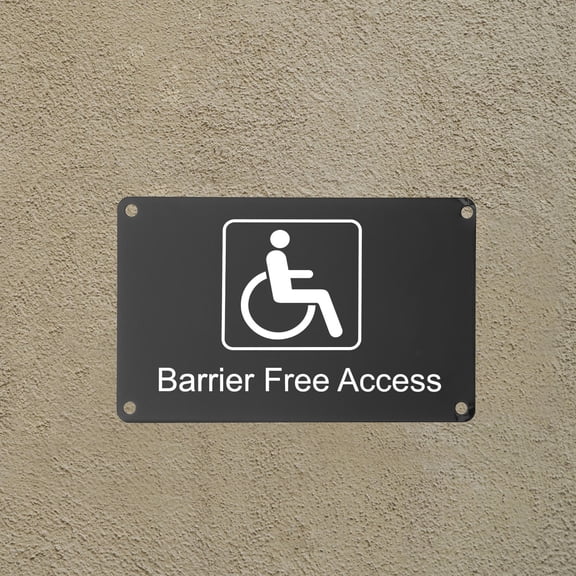Beaupretty DIY Blank Metal Sign Black Aluminum for Engraving and Printing Home Office Use 10Pcs