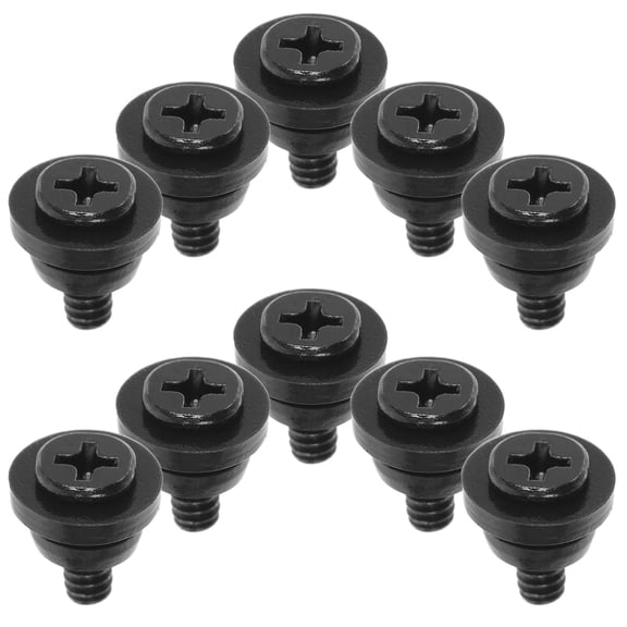 Beaupretty Hard Drive Absorbing Screws Hard Drive Screws Iron Computer Hardware Components 10Pcs
