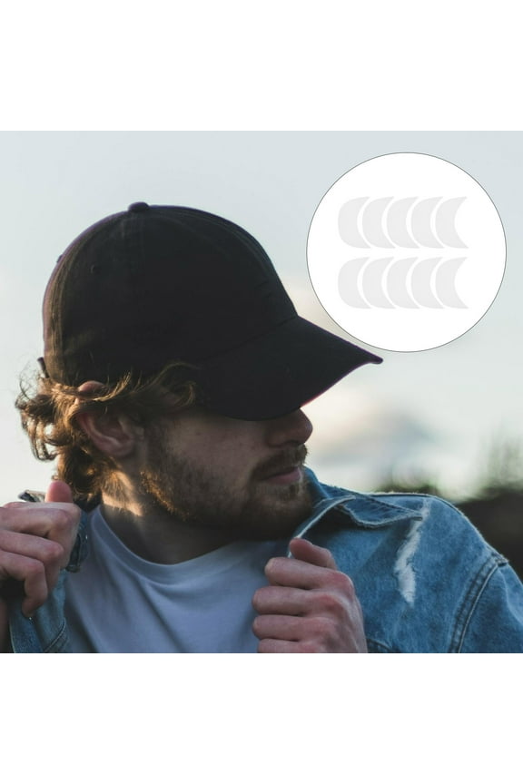 Hat Brim Liner White Plastic Inserts for Comfort and Breathability