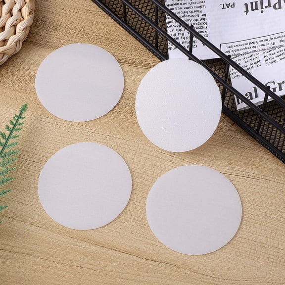 Beaupretty 10pcs Round White Diffuser Lampshade for Dust Protection Indoor Lighting