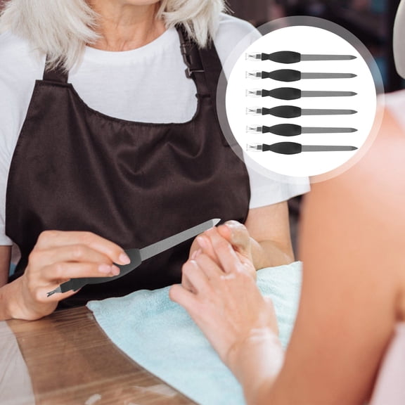 Beaupretty 12Pcs Black Cuticle Remover Nail Tool for Professional Manicure Use