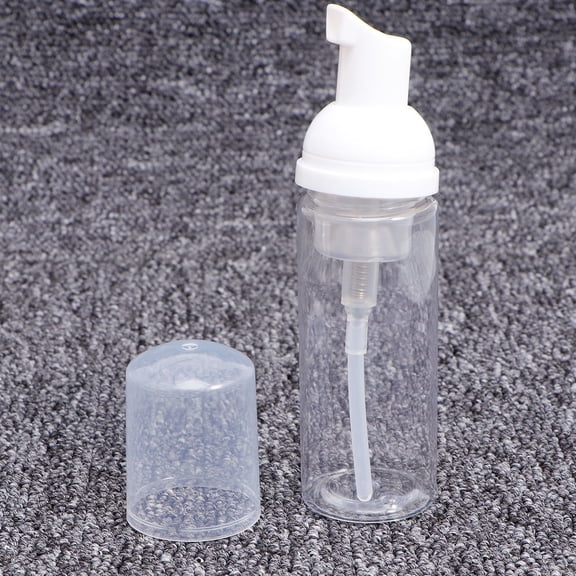 Beaupretty 12Pcs White Reusable Empty Pump Bottles Refillable Containers for Travel Storage Without Leaks