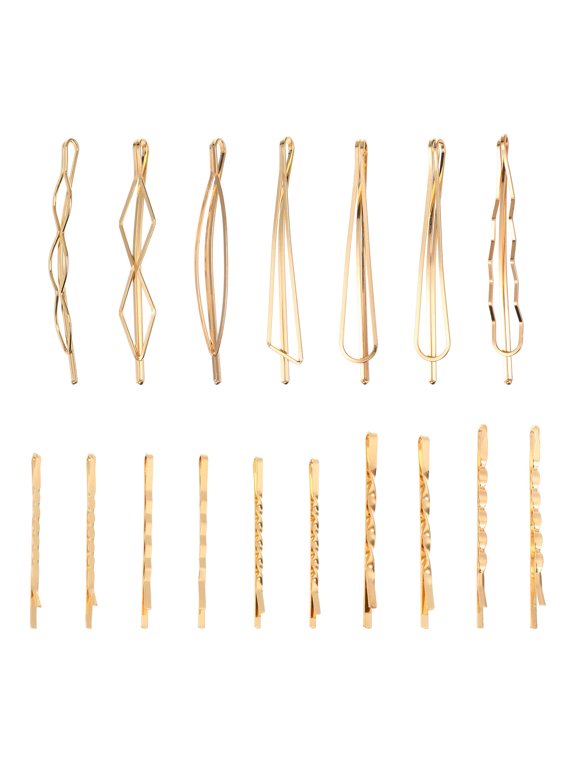17pcs Hair Claw Clip Set Good Grip for Women Daily Life Use