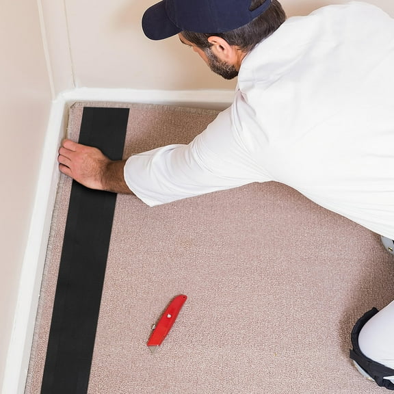 Beaupretty Nylon Carpet Cord Protector Easy to Use Cable Grip p Black