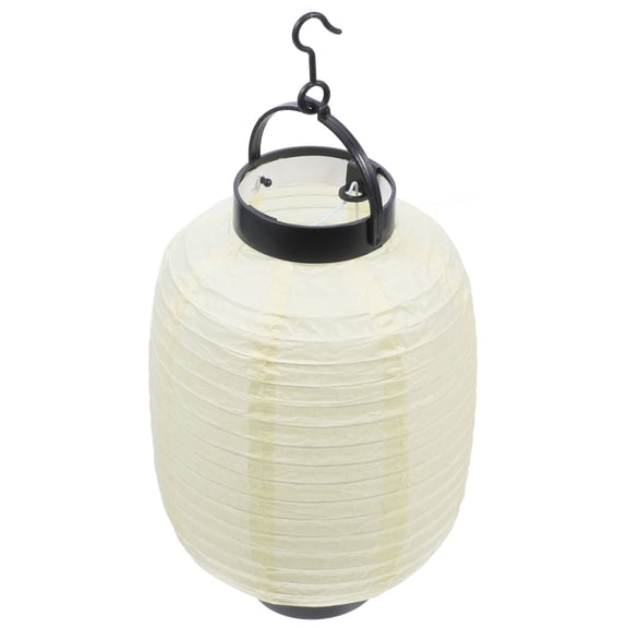 Beaupretty Yellow Decorative Paper Lantern with Hanging Light for Wedding and Festival Decor