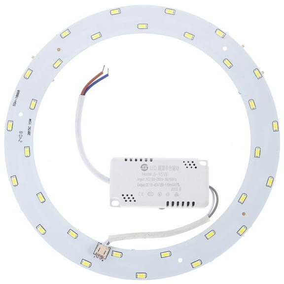 Beaupretty 15W White Magnetic Circular LED Ceiling Light with Smd 5730 Leds