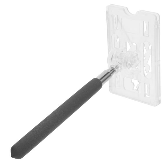 Beaupretty Automotive Parking Card Reacher Durable Telescopic Rod Transparent 1Pack
