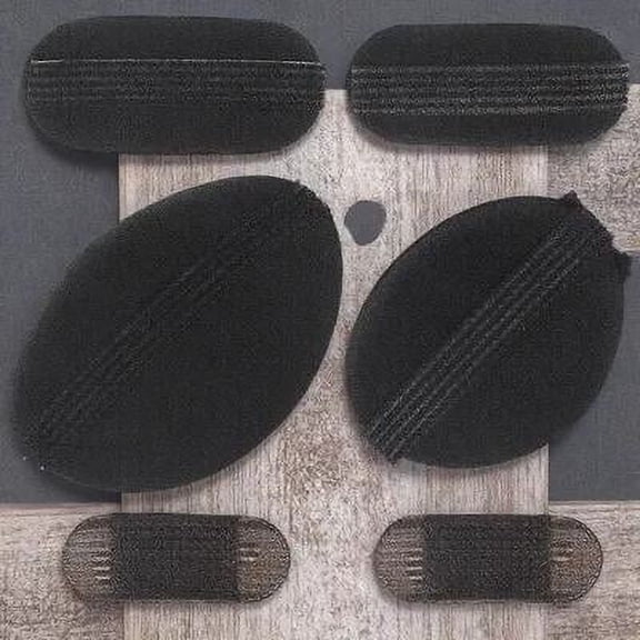 Beaupretty 1Set Hair Volume Increase Clip Black Hair Padding Accessory for Easy Hairstyling