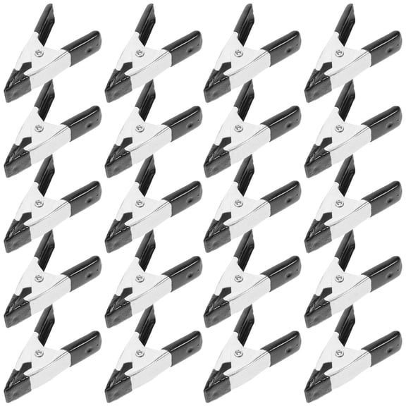 Beaupretty Carbon Steel Spring Clips Black for Background Fixing Versatile Tool