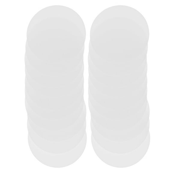 Beaupretty White LED Diffusion Plates Pc Material for Lampshade Versatile Use