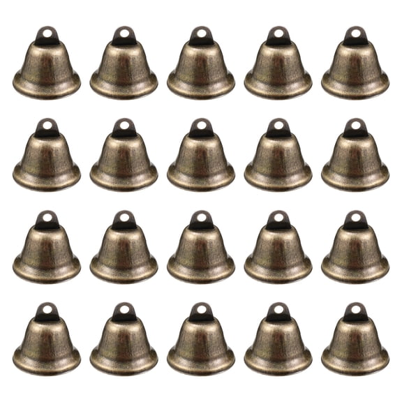 Beaupretty Bells Instrument Pendant Metal Bell Alloy Easy to Use for Party Decoration 20pcs
