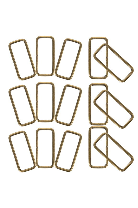 Sturdy Metal Buckle Golden for Clothes and Accessories 20Pcs