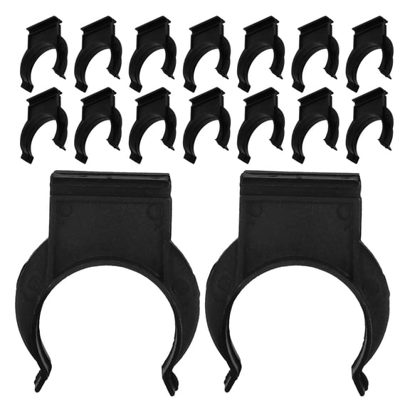 Beaupretty Plastic Cabinet Foot Clips, Black, Outdoor Use, Anti-Slip, Easy to Install