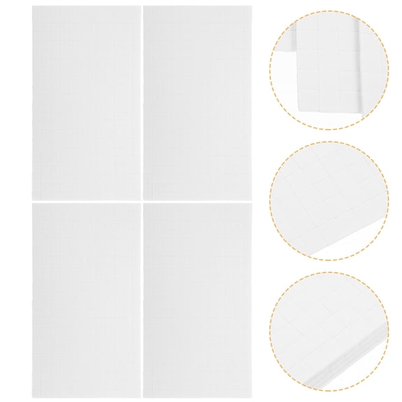 Beaupretty Adhesive Foam Mounts White for Scrapbooking, Card Making, and Crafts