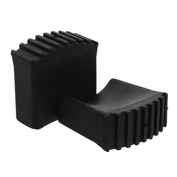 Beaupretty 2Pcs Ladder Foot Cushions Black Rubber Pads with Insulation for Safe Use