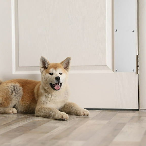 Beaupretty 2Pcs Door Anti Kick Pad Rectangular Stainless Steel Door Push Plate