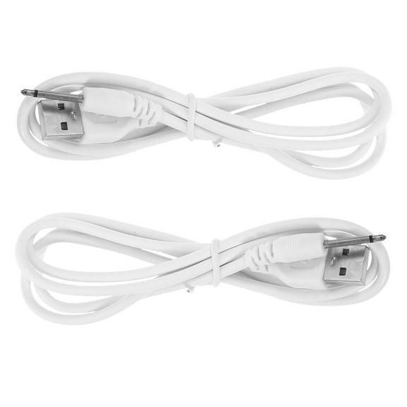 Beaupretty Universal Charging Cable Iron 2Pcs