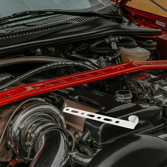 Beaupretty Aluminum Alloy Car Filter Mounting Bracket Sturdy Rotatable Universal Fit 2Pcs