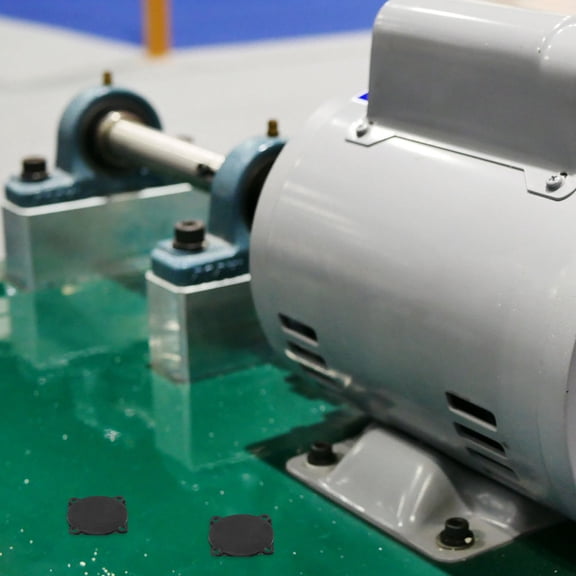 Beaupretty Air Compressor Accessory Pads Black Rubber Automatic Pressure Control 2Pcs