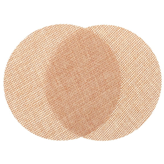 Beaupretty 2Pcs Khaki Light Diffuser Sheet Fire Resistant for Spotlights and Pendant Lamp Accessories