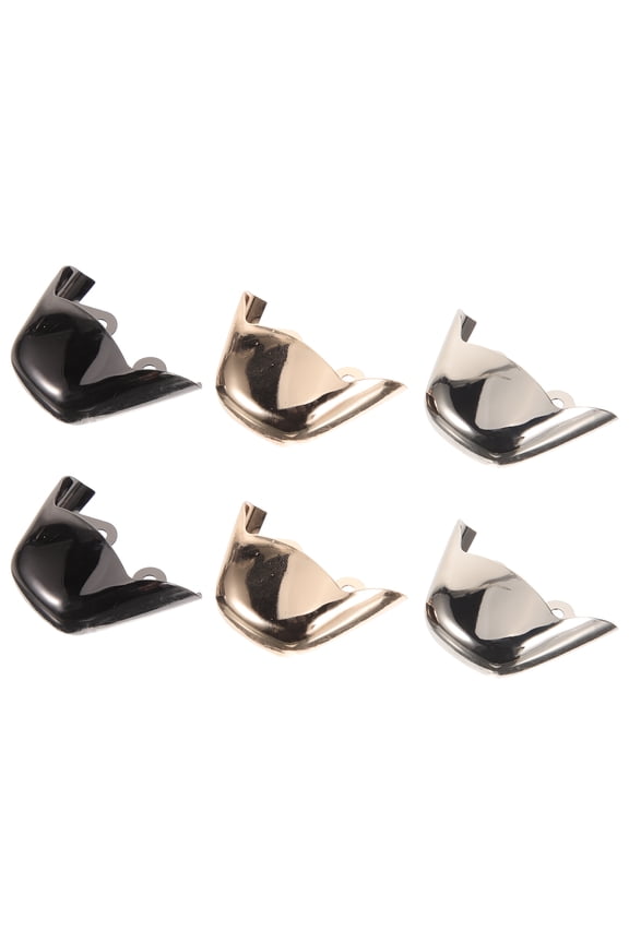 3 Pairs Metal Shoe Protector Heel Stoppers for High Heels Protection for Women Everyday Use Assorted Color