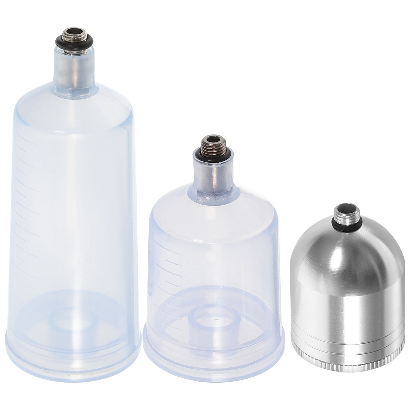 Beaupretty 3Pcs Airbrush Paint Portion Bottles Glass Container for ...