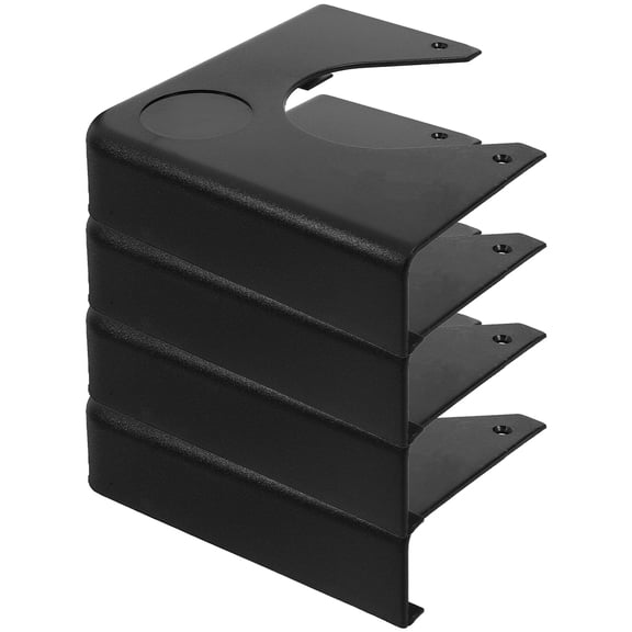 Beaupretty 4Pcs Metal Corner Plate Black for Pool Table Protection and Stylish Decoration