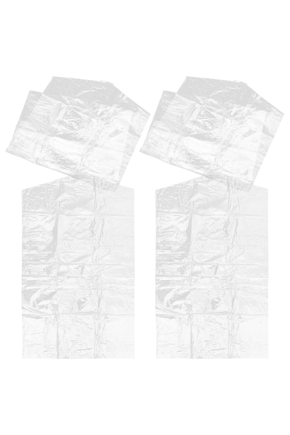 50Pcs Breathable Garment Cover Transparent Suit Protector for Wardrobe