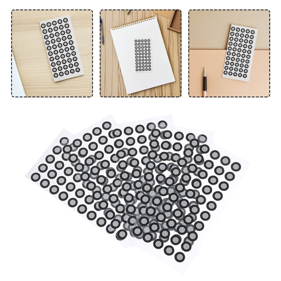 Beaupretty Reflective 3D Scanning Markers Black Pet for Accurate Digital Reproductions