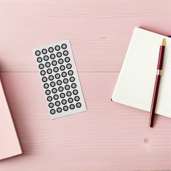 Beaupretty 3D Scanning Markers Black Pet Reflective Film for Accurate 3D Reproductions