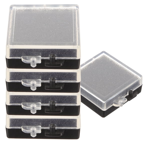Beaupretty 5Pcs Compact Anti Static Electronic Component Storage Box with Cushion Protection
