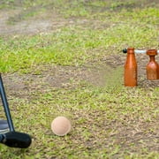 Beaupretty 5Pcs Small Wooden Balls Beige For Bocce Ball Games And Sports Players