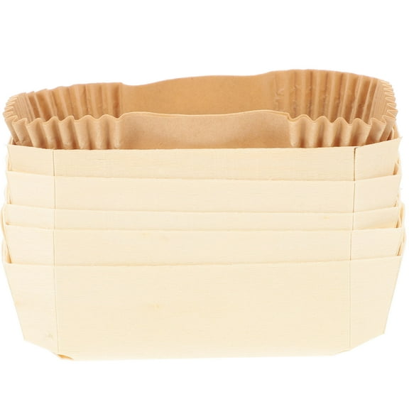 Beaupretty Cake Mold Set Wooden Baking Mold Paper 1 Set