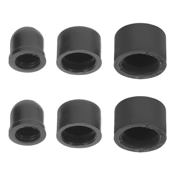 Beaupretty 1Set Skateboard Bushings Black PU Shock Absorber for Longboard Accessories Smooth Sliding