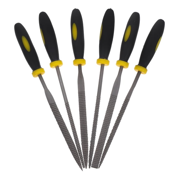Beaupretty Wood Rasp Tool Set 6Pcs Coarse Tooth Pattern for Efficient Shaping and Material Removal