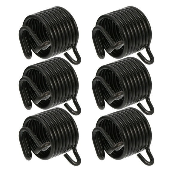 Beaupretty Pneumatic Tool Accessories, Black Alloy Chisel Springs, High Durability, 6Pcs