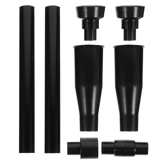 Beaupretty 8Pcs Black Fountain Pump Nozzle Kit with Extension Tubes for Outdoor Water Fountains