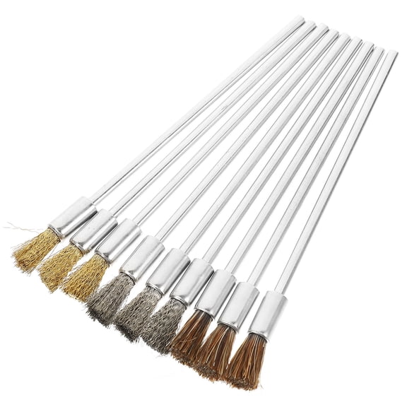 Beaupretty 1Set Wire Brush Drill Attachment for Grinding Rust Removal and Polishing Assorted Colors