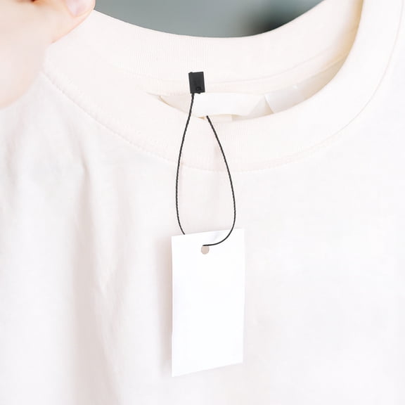 Beaupretty 950Pcs Black Clothing Tag Lightweight Nylon Plastic Fasteners for Price Labels