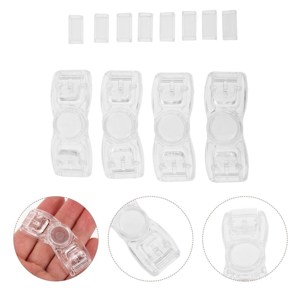 Beaupretty Swim Goggles Buttons Transparent Plastic for Home Use Durable and Lightweight